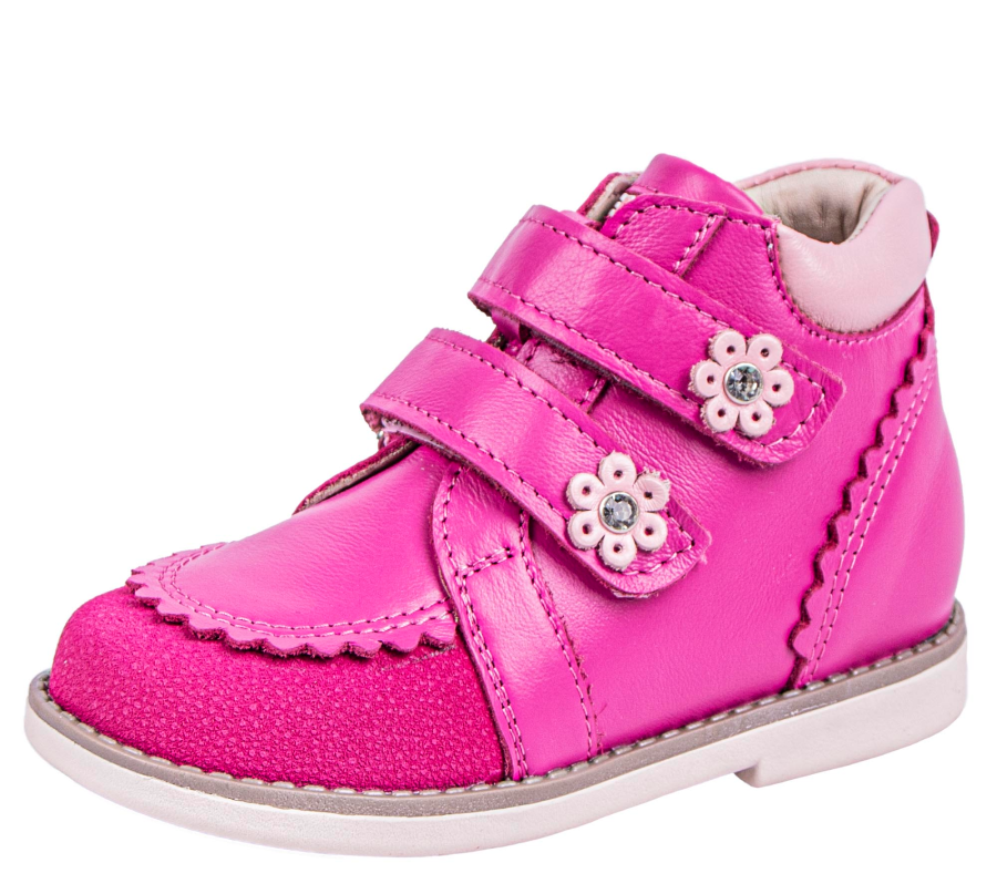 Ботинки на коже 401-911